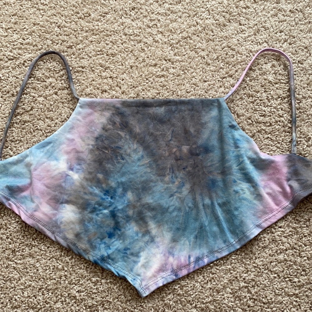 Tie dye crop top